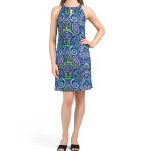 $178 JUDE CONNALLY Made In Usa Lisa Printed Dress